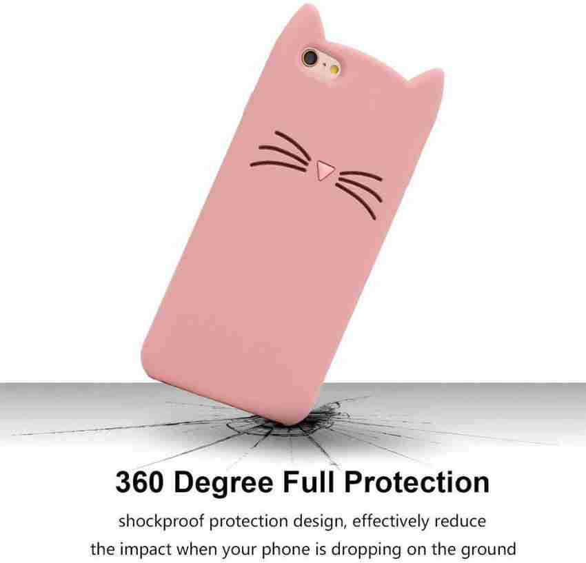 Zybux Back Cover for Iphone 6 Plus Billi Cartoon Ear Design Girls Ultra  Slim Soft Rubber Shockproof Case - Zybux : 
