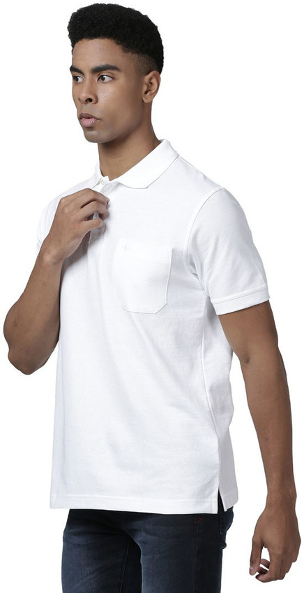 Buy DIXCY SCOTT UNO Solid Men Polo Neck 