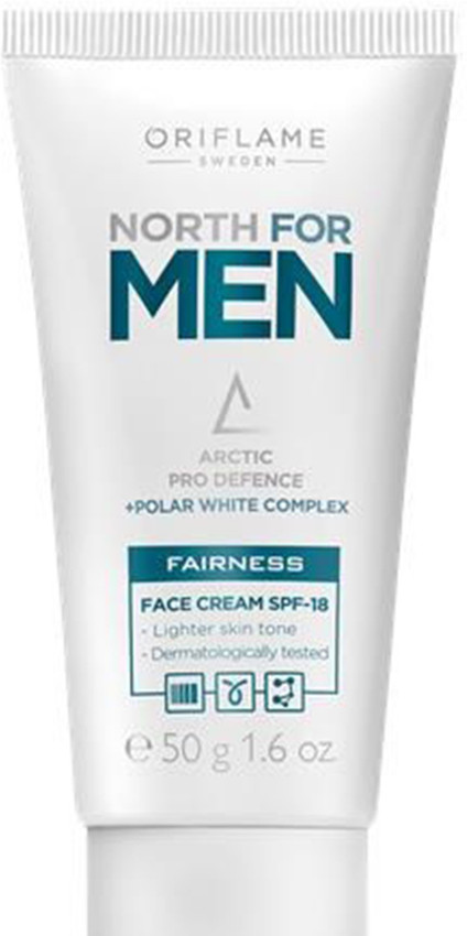 north for men fairness face cream