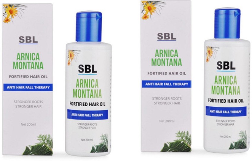 SBL ARNICA MONTANA FORTIFIED HAIR OIL-ANTI HAIR FALL THERAPY (PACK OF 2) Hair  Oil - Price in India, Buy SBL ARNICA MONTANA FORTIFIED HAIR OIL-ANTI HAIR  FALL THERAPY (PACK OF 2) Hair