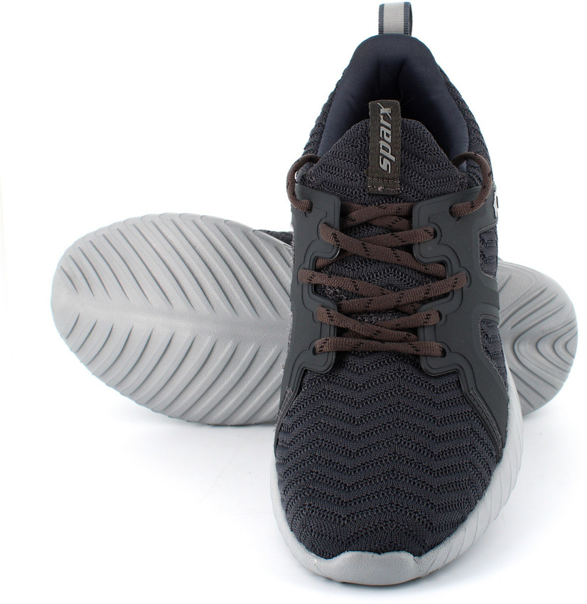Sparx Men SM-485 Dark Grey Running 