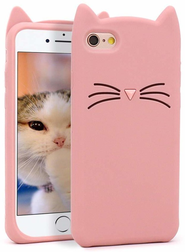 Zybux Back Cover for Iphone 6 Plus Billi Cartoon Ear Design Girls Ultra  Slim Soft Rubber Shockproof Case - Zybux : 