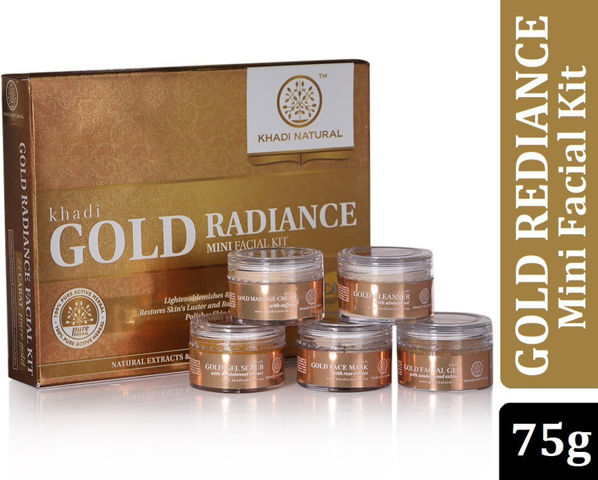 khadi gold facial kit