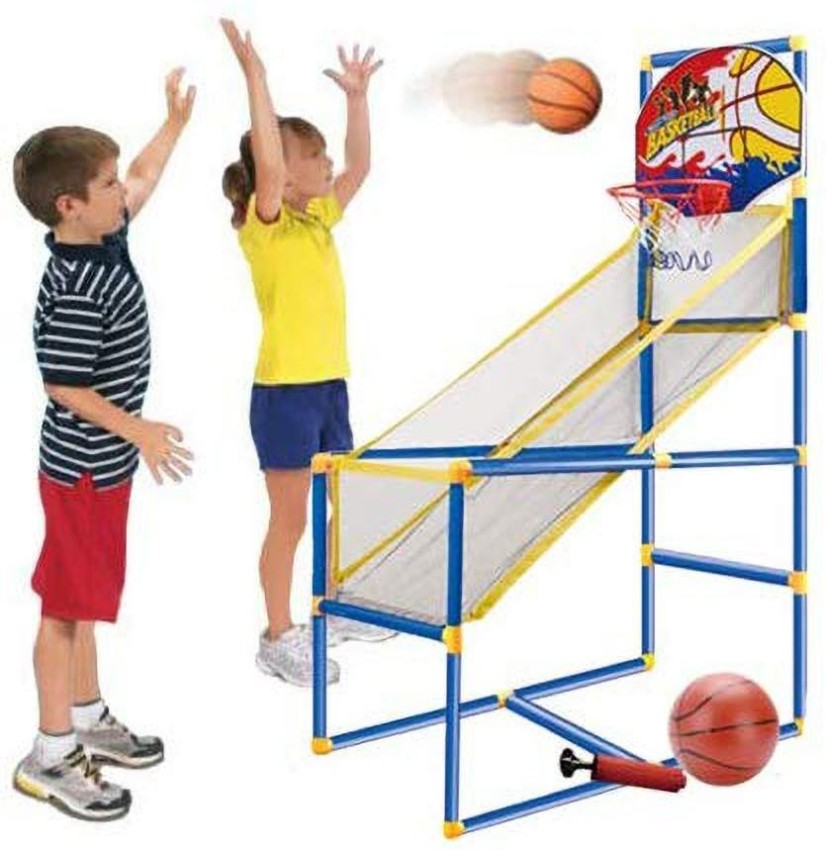 Jimmys Toys Arcade Basketball Full Size Kids Game Indoor Mini Basketball Shooting Game for Children 