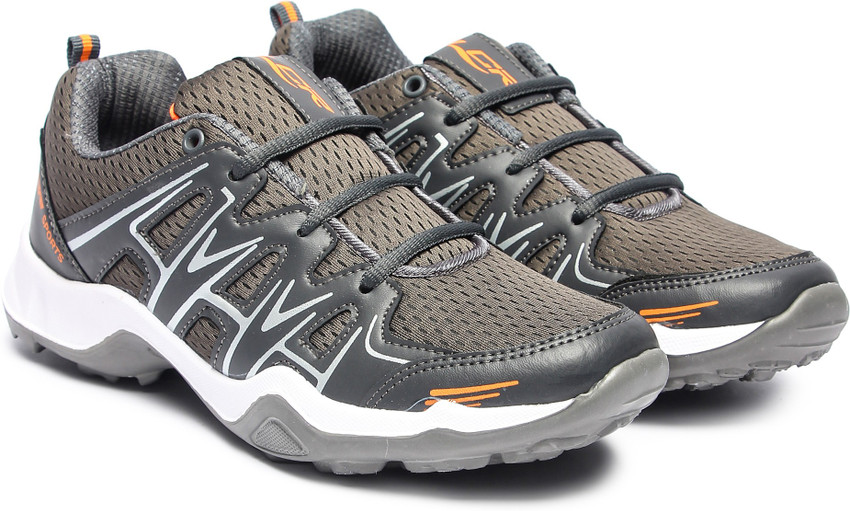 lancer shoes grey orange