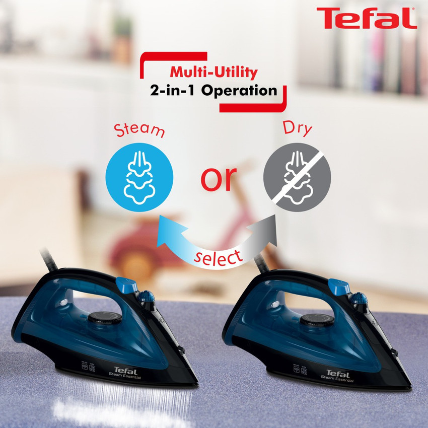 tefal steam essential iron