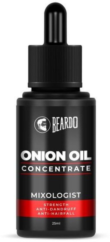BEARDO Onion Oil Concentrate for Hair growth, beard Growth and Hair Fall  Control (25 ml) | Natural | Non-sticky, Non-greasy | Controls Hairfall,  Promotes Hair Growth Hair Oil - Price in India,
