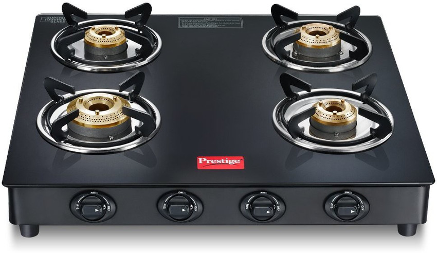prestige marvel 4 burner glass gas stove gtm 04 m