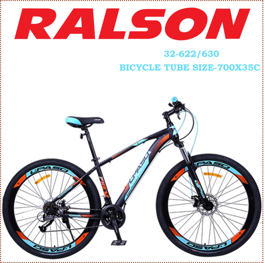 RALSON 700X35c LONG VALVE MOULDED TUBE 