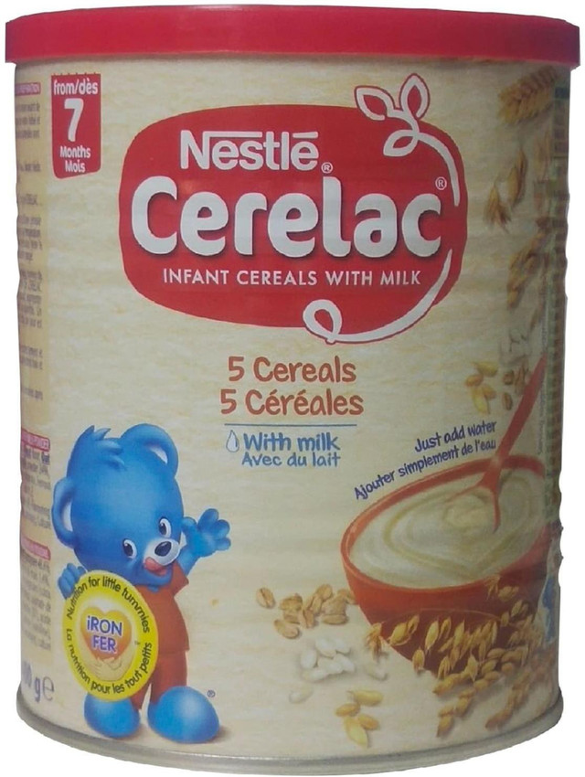 Nestle Cerelac 5 Cereals With Milk 400g Imported Pack Of 2 Cereal Price In India Buy Nestle Cerelac 5 Cereals With Milk 400g Imported Pack Of 2 Cereal Online At Shopsy In