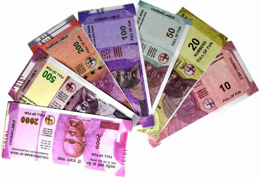 BBS DEAL Combo (20*4= 80 Notes) ( , , ,  Notes)  Playing/Fake Indian Currency Notes For Fun Fake Currency/Prank toy Gag Toy  Fake Note Gag Toy Price in India - Buy
