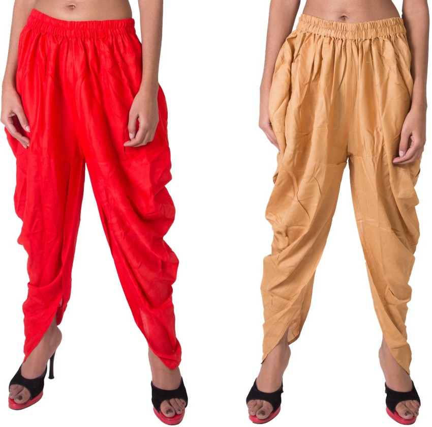 Womens Rayon Print Smocked Waist Boho Pant Harem Yoga Hippie Palazzo  Summer Beach Pants