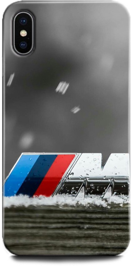  INDICRAFT Contraportada para Apple iPhone X BMW, BMW CAR LOGO, M5, M POWER