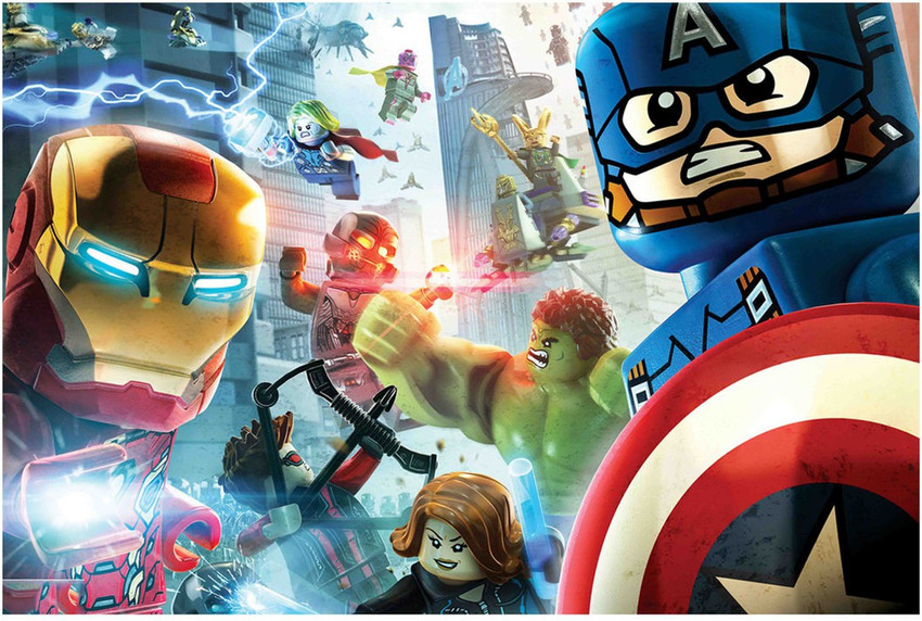 Wall Sticker Avengers Cartoon Poster Sticker Poster Cartoon Poster For Wall Decoration Poster For Kids Room Self Adhesive Poster 300 Gsm 18x12 Paper Print Decorative Posters In India