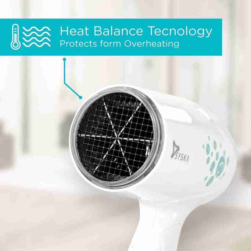 Syska Syska HD1610 Hair Dryer - Syska : Syska Syska HD1610 Hair Dryer - Syska :