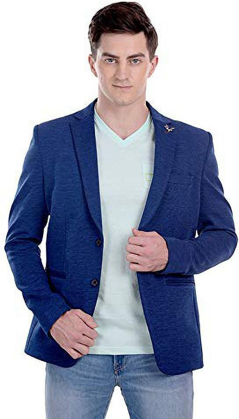 Double Breasted Casual Men Blazer 