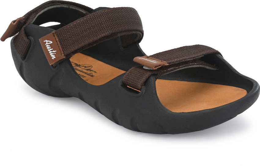 AUSTINJUSTIN Men Brown Sandals - Buy 