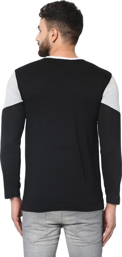 Buy 29K Color Block Men Round Neck 