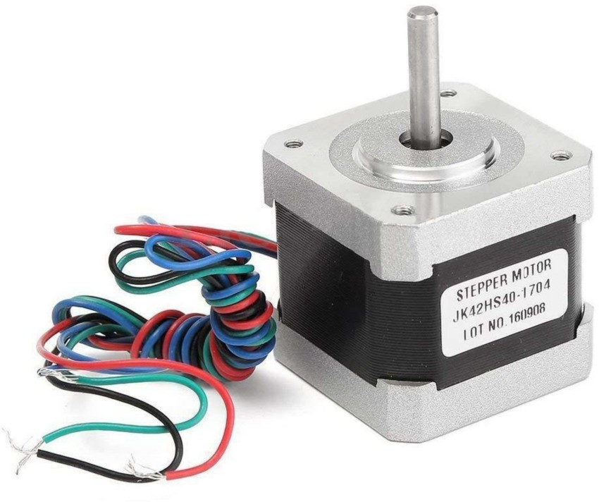 DS Robotics NEMA 17 3D Printer Stepper Motor  Degree 2 Phase 4-wire Stepper  Motor JK42HS40-1704 For 3D Printer or CNC 42x42x40 Mm Reprap Motor  Electronic Components Electronic Hobby Kit Price in