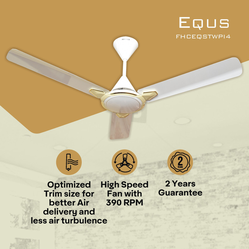 HAVELLS Equs 1200 mm 3 Blade Ceiling 