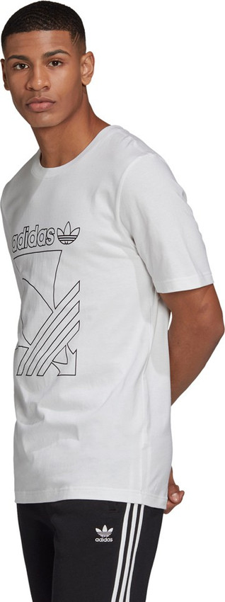 ADIDAS ORIGINALS Sporty Men Round Neck White T-Shirt - Buy ADIDAS ORIGINALS  Sporty Men Round Neck White T-Shirt Online at Best Prices in India |  Shopsy.in