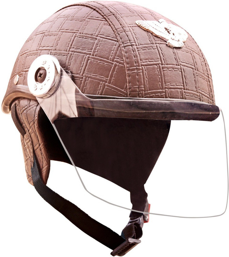 TRYFLY LEATHER CAP UNISEX Motorbike 