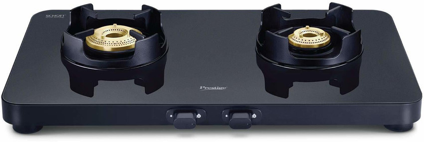 prestige edge schott glass 3 burner