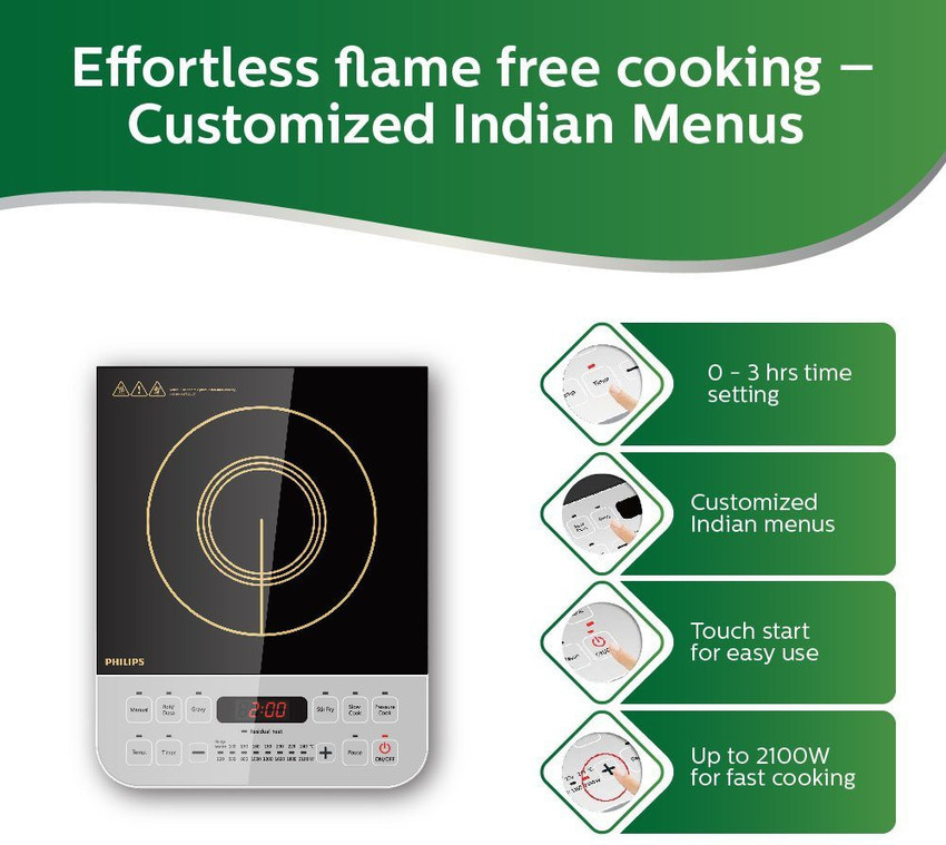 philips induction touch panel