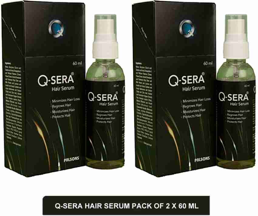 Q-SERA hair serum - hair restore & hair growth serum(pack of 2)60ml - Price  in India, Buy Q-SERA hair serum - hair restore & hair growth serum(pack of  2)60ml Online In India,