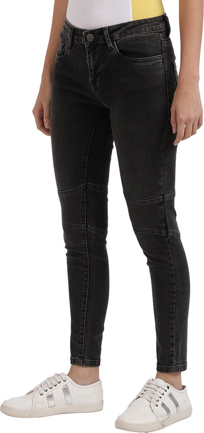 Parx Woman Regular Women Black Jeans 