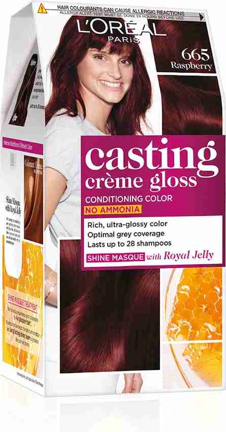 L'Oréal Paris Casting Creme Gloss Hair Color , 665 Raspberry - Price in India, Buy L'Oréal Paris Casting Creme Gloss Hair Color , 665 Raspberry Online In India, Reviews, Ratings & Features L'Oréal Paris Casting Creme Gloss Hair Color , 665 Raspberry - Price in India, Buy L'Oréal Paris Casting Creme Gloss Hair Color , 665 Raspberry Online In India, Reviews, Ratings & Features