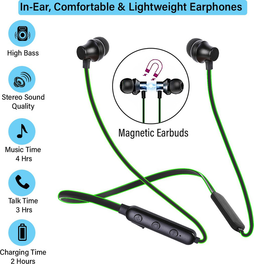 PTron InTunes Lite Neckband Bluetooth 