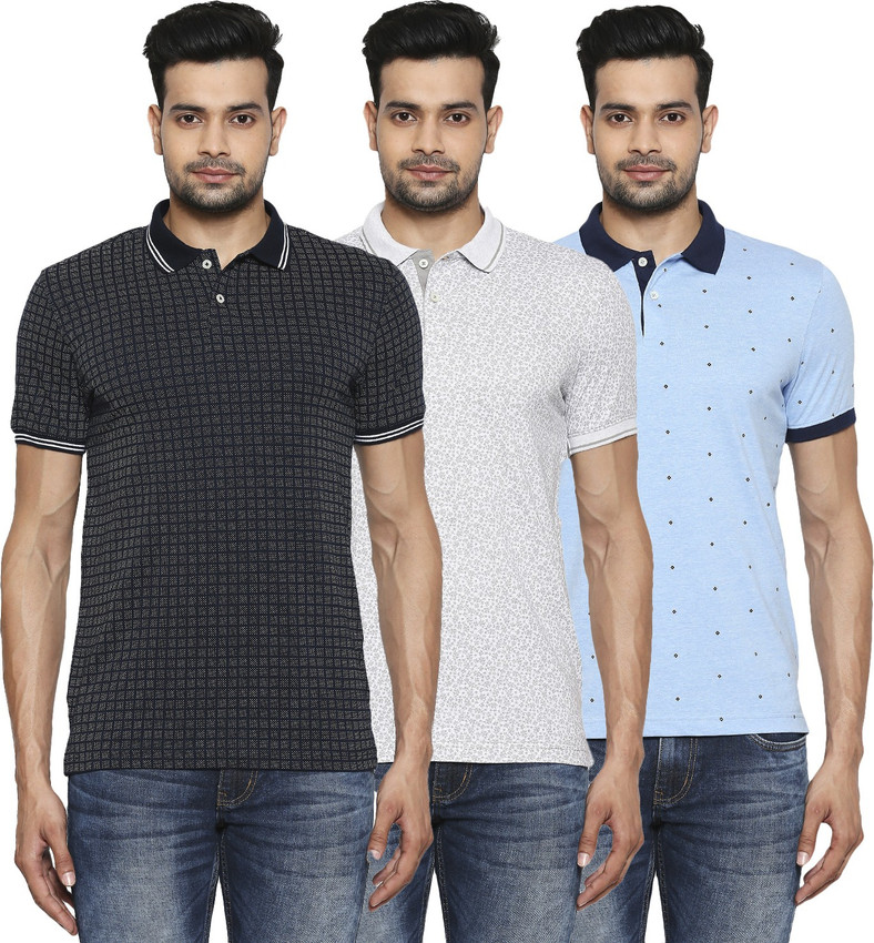 Byford by Pantaloons Printed Men Polo 