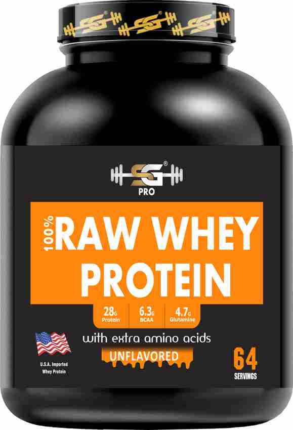 Sg Pro Raw Whey 28g Protein 2 27kg 64 Servings Whey Protein Price In India Buy Sg Pro Raw Whey 28g Protein 2 27kg 64 Servings Whey Protein Online At Flipkart Com