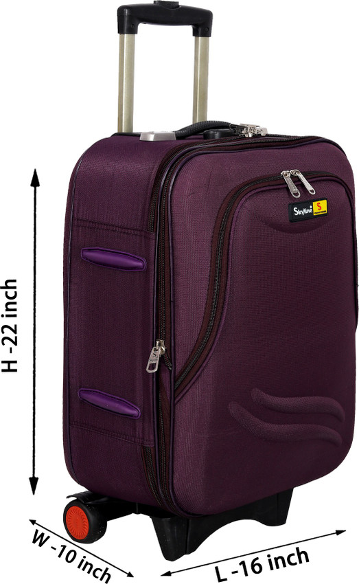 SKYLINE Expandable Spinner Luggage 65L 