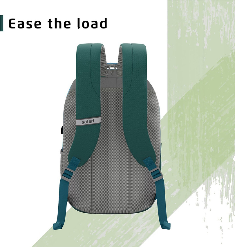 SAFARI SPREEUSB 19 CASUAL BACKPACK BLUE 