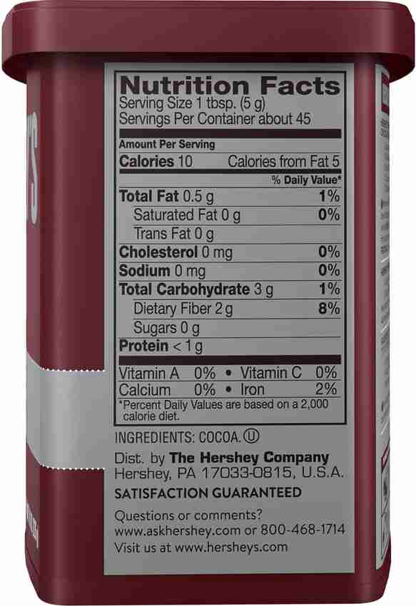 HERSHEY'S Natural Unsweetened Cocoa Powder Cocoa Powder Price ...
