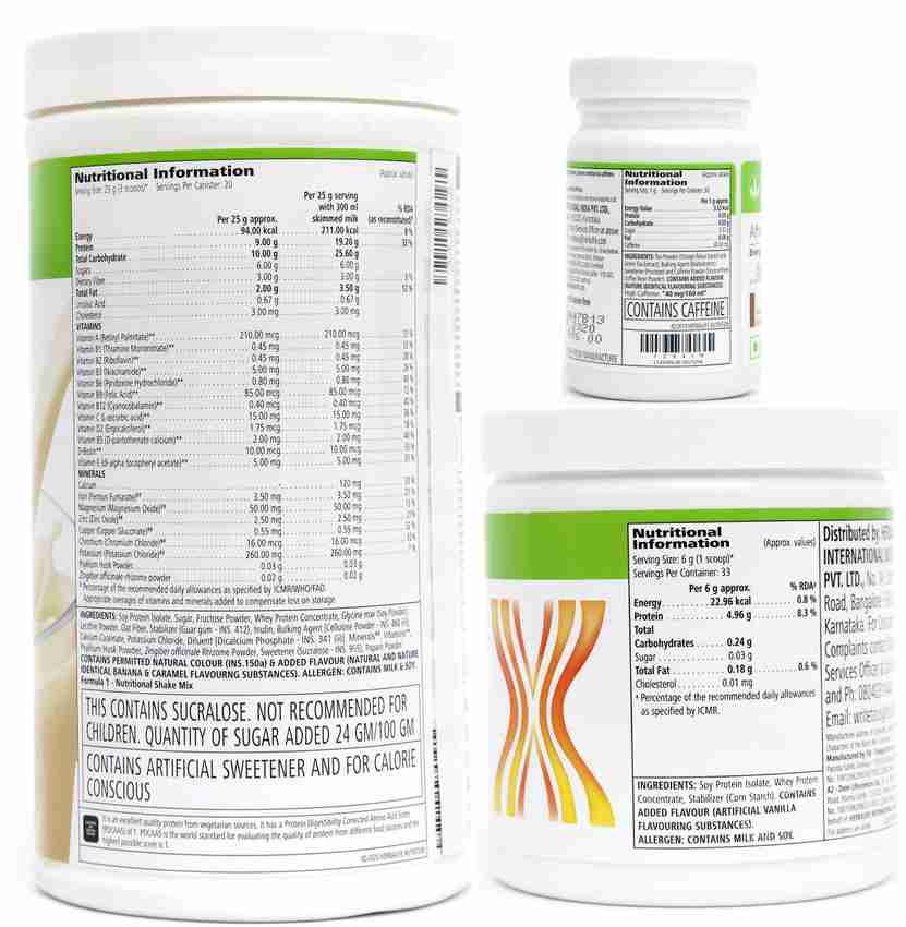 Herbalife Nutrition Weight Loss Combo ( Formula 1 Dutch ...