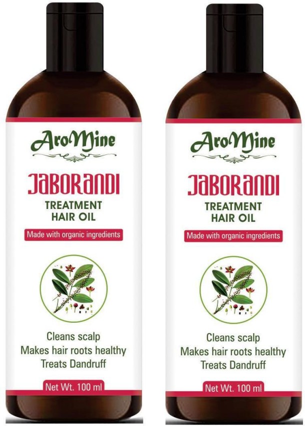 AroMine Jaborandi Treatment Herbal Hair Growth Oil - For Anti Hair Fall and  Strong & Healthy Hairs (100 ml)-Packof-2-Bottle- Hair Oil - Price in India,  Buy AroMine Jaborandi Treatment Herbal Hair Growth