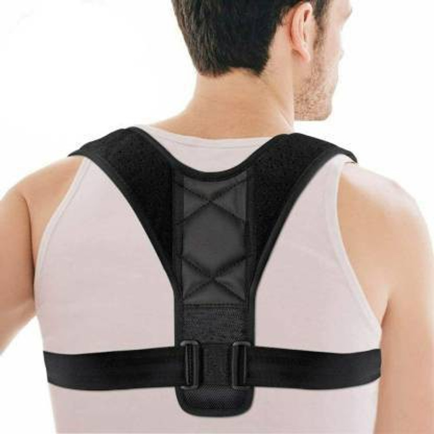 FingerFlexon TM Posture Corrector Brace Shoulder Back Clavicle Posture  Corrector Back Support - Buy FingerFlexon TM Posture Corrector Brace  Shoulder Back Clavicle Posture Corrector Back Support Online at Best Prices  in India -