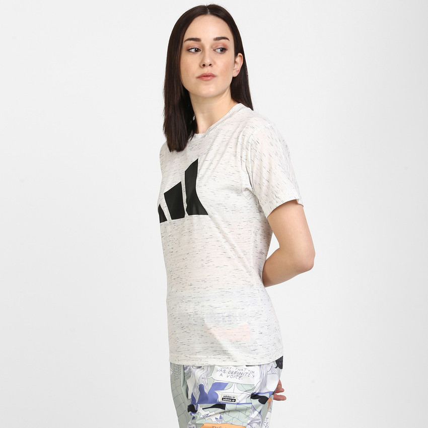 Buy ADIDAS Printed Women Round Neck 