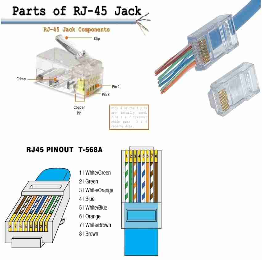 Rj11 Wiring Diagram Using Cat5 - Wiring Diagram
