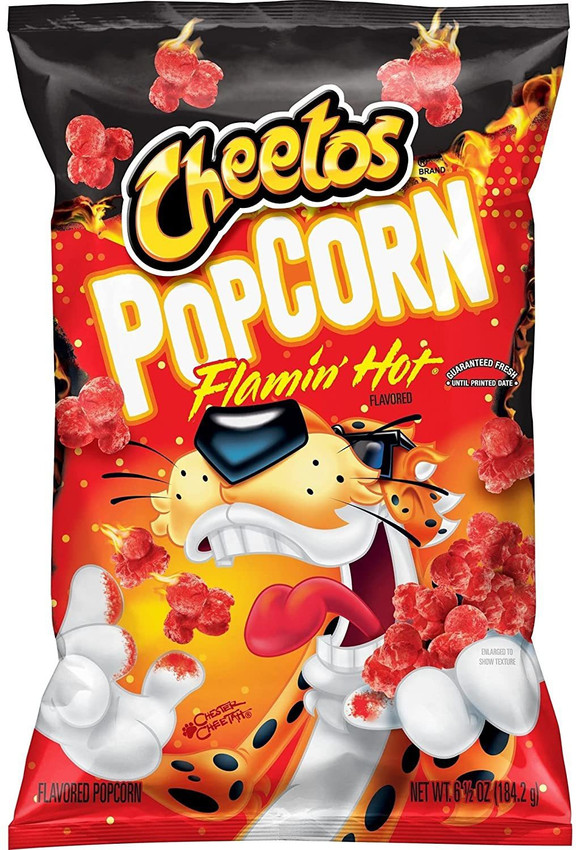 Cheetos Popcorn Flamin Hot, 184.2 g Puffcorn Price in India ...