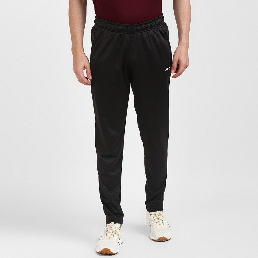REEBOK Solid Men Black Track Pants 