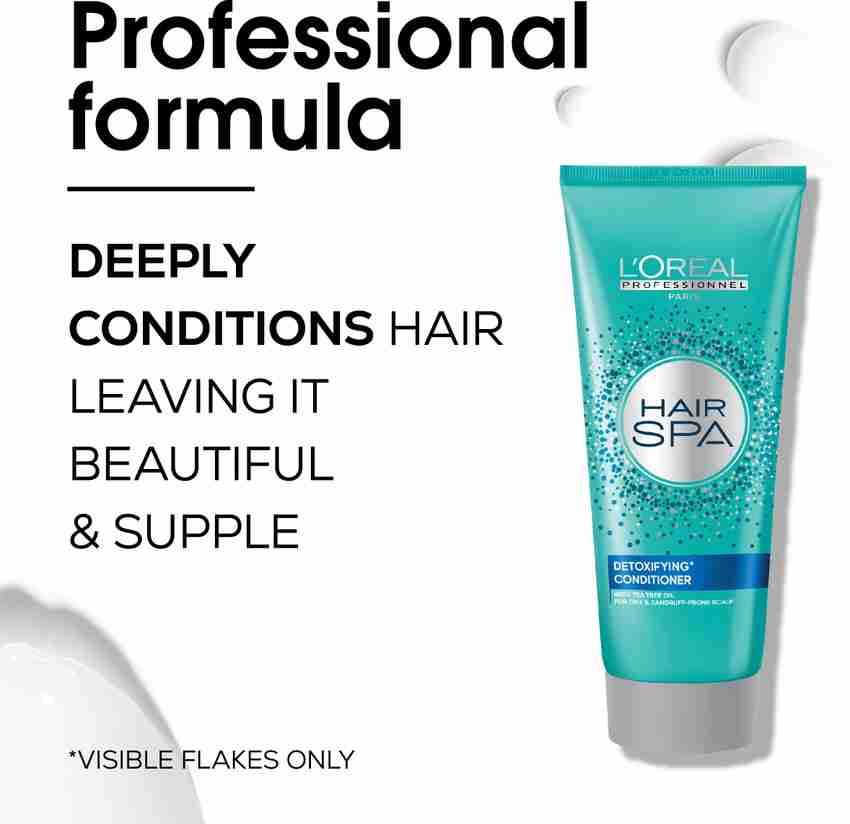 L'Oréal Professionnel Hair Spa Detoxifying Conditioner for Oily, Dandruff Prone Scalp with Tea Tree Oil - Price in India, Buy L'Oréal Professionnel Hair Spa Detoxifying Conditioner for Oily, Dandruff Prone Scalp with L'Oréal Professionnel Hair Spa Detoxifying Conditioner for Oily, Dandruff Prone Scalp with Tea Tree Oil - Price in India, Buy L'Oréal Professionnel Hair Spa Detoxifying Conditioner for Oily, Dandruff Prone Scalp with