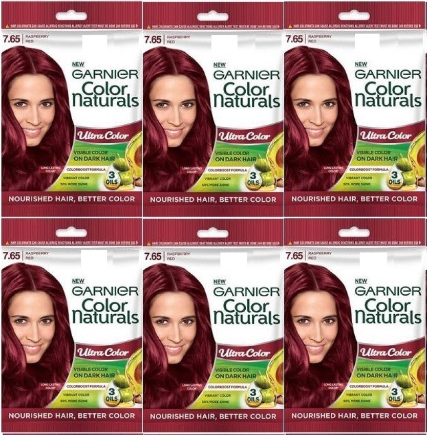 GARNIER Color Naturals Creme Riche Nourishing Hair Color ( Raspberry  Red) 6 , Rasperry Red  - Price in India, Buy GARNIER Color Naturals  Creme Riche Nourishing Hair Color ( Raspberry Red)
