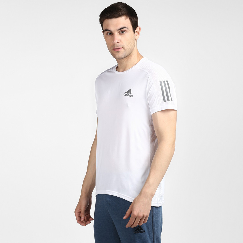 Buy ADIDAS Solid Men Round Neck 