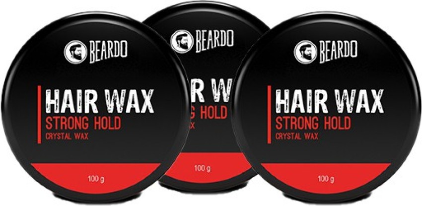 BEARDO Hair Wax Strong Hold Crystal Gel Wax 100g_Pack of 3 Hair Wax - Price  in India, Buy BEARDO Hair Wax Strong Hold Crystal Gel Wax 100g_Pack of 3 Hair  Wax Online