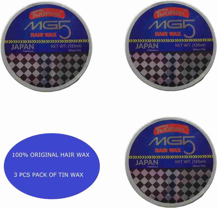 TWO MAX ORIGINAL 3PC MG5 HAIR WAX TIN PACK MG503 Hair Gel - Price in India,  Buy TWO MAX ORIGINAL 3PC MG5 HAIR WAX TIN PACK MG503 Hair Gel Online In  India,