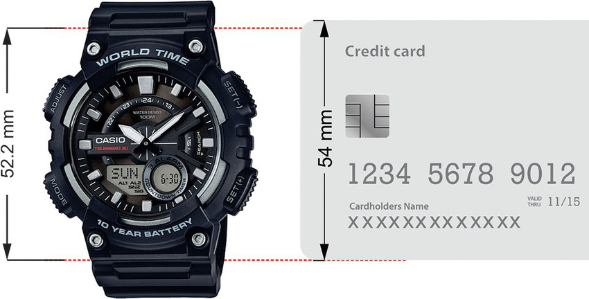 CASIO AEQ-110W-1AVDF Youth Combination 